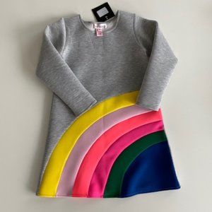 Girls Rainbow Halabaloo LongSleeve Dress